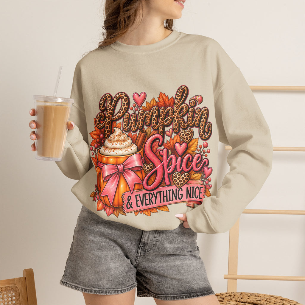 Pumpkin Spice & Everything Nice Sweatshirt