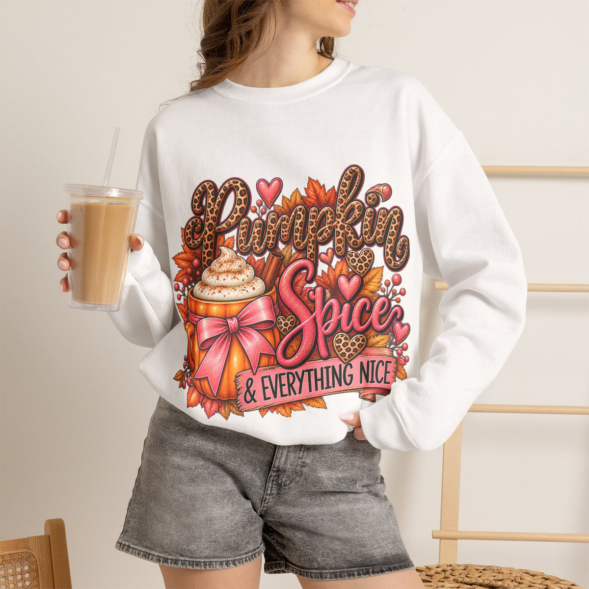 Pumpkin Spice & Everything Nice Sweatshirt